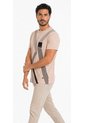 T-Shirt Para Hombre  Beige Marca L&H Ref. 4K119009 de L&H