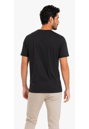 T-Shirt Para Hombre  Negro Marca L&H Ref. 4K119009