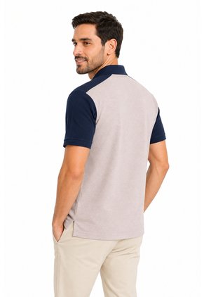 Polo Para Hombre  Beige Marca L&H Ref. 4K109145