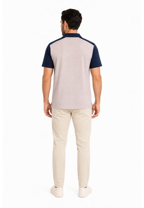 Polo Para Hombre  Beige Marca L&H Ref. 4K109145