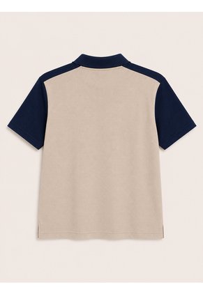 Polo Para Hombre  Beige Marca L&H Ref. 4K109145