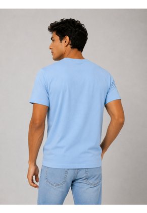 T-Shirt Para Hombre  Azul Marca L&H Ref. 4K109141