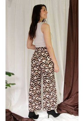 Pantalon Para Mujer Cafe Marca L&H