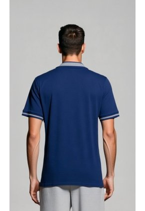 Polo Para Hombre Azul Marca L&H Ref. 4K109124