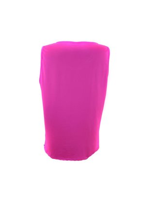 Camiseta Para Mujer. Manga Sisa Fucsia Marca L&H