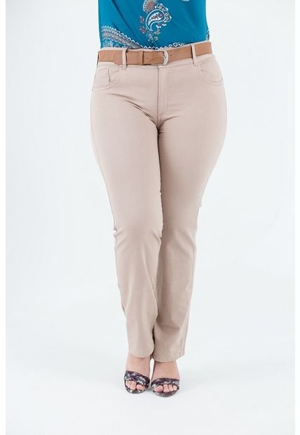 Jean Para Mujer. Beige Marca L&H