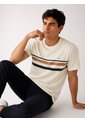 T-Shirt Para Hombre Manga Corta Beige Marca L&H Ref. 4K109140 de L&H
