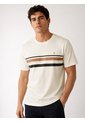 T-Shirt Para Hombre Manga Corta Beige Marca L&H Ref. 4K109140 de L&H