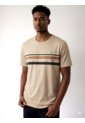 T-Shirt Para Hombre Manga Corta Beige Marca L&H Ref. 4K109140 de L&H
