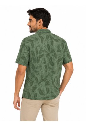 Polo Para Hombre  Verde Marca L&H Ref. 4K109137