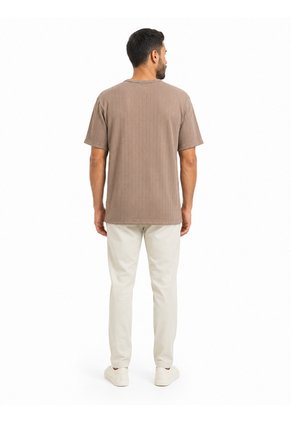Polo Para Hombre  Beige Marca L&H Ref. 4K109136