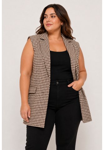 Chaleco Para Mujer.  Cafe Marca L&H Ref. 4E625003 L&H