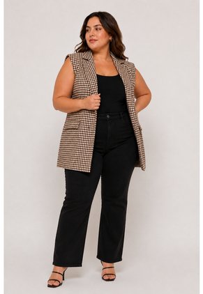 Chaleco Para Mujer.  Cafe Marca L&H Ref. 4E625003