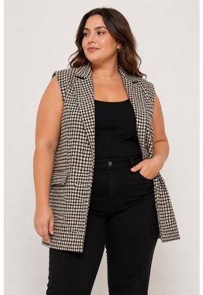 Chaleco Para Mujer. Negro Marca L&H Ref. 4E625003