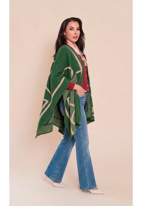 Capa Para Mujer Verde Marca L&H Ref. 4E434100
