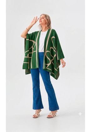 Capa Para Mujer Verde Marca L&H Ref. 4E434100