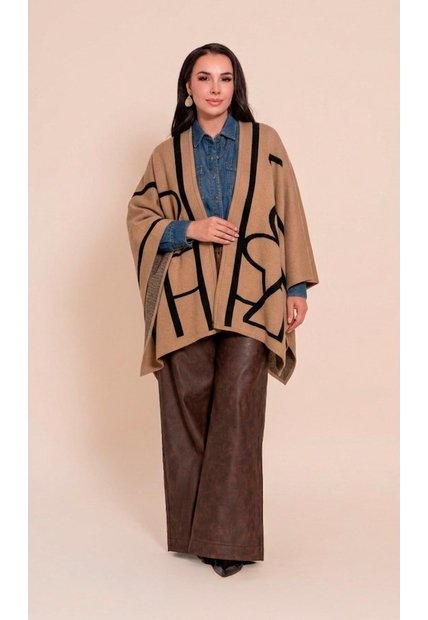Capa Para Mujer  Taupe Marca L&H Ref. 4E434100