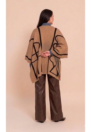 Capa Para Mujer  Taupe Marca L&H Ref. 4E434100