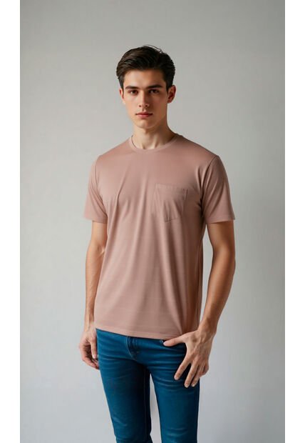 T-Shirt Para Hombre Taupe Marca L&H Ref. 4K109088