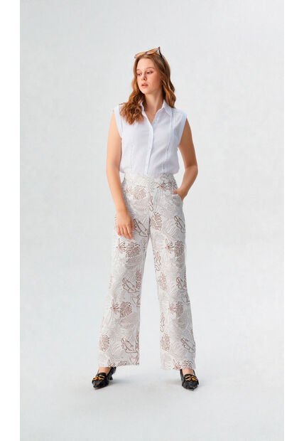 Pantalon Para Mujer Taupe Marca L&H Ref. 7K407005