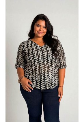 Camiseta Para Mujer. Negro Marca L&H Ref. 4R609071