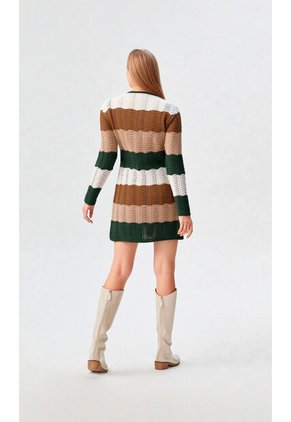 Chilango Para Mujer Manga Larga Verde Marca L&H Ref. 4E436009