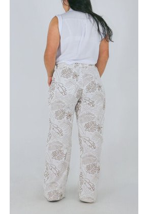 Pantalon Para Mujer Taupe Marca L&H Ref. 7K407005