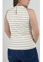 Camiseta Para Mujer Manga Sisa Taupe Marca L&H Ref. 5P409041 de L&H