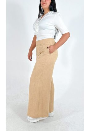 Pantalon Para Mujer Taupe Marca L&H Ref. 1F407245