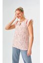 Blusa Para Mujer Manga Sisa Terracota Marca L&H Ref. 2Bv412003 de L&H