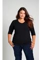 Camiseta Para Mujer. Manga Corta Negro Marca L&H Ref. 4R609051 de L&H
