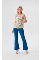Blusa Para Mujer Manga Sisa Verde Marca L&H Ref. 2J412280 de L&H