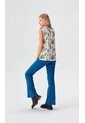 Blusa Para Mujer Manga Sisa Verde Marca L&H Ref. 2J412280 de L&H