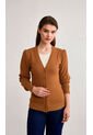 Saco Para Mujer Manga Larga Taupe Marca L&H Ref. 4E433046 de L&H