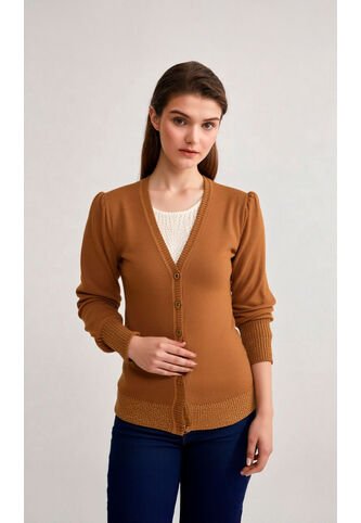 Saco Para Mujer Manga Larga Taupe Marca L&H Ref. 4E433046 L&H