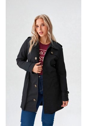 Chaqueta Para Mujer Manga Larga Negro Marca L&H Ref. 6N408013