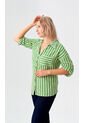 Blusa Para Mujer Manga Corta Verde Marca L&H Ref. 2J412278 de L&H