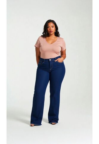 Jean Para Mujer. Azul Marca L&H Ref. 2A607027 L&H