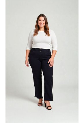 Jean Para Mujer. Negro Marca L&H Ref. 2A607027