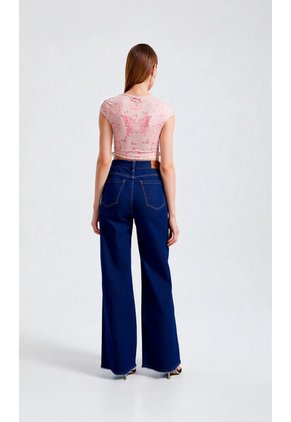 Jean Para Mujer. Azul Marca L&H Ref. 2A607027