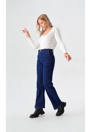 Jean Para Mujer Azul Marca L&H Ref. 2A407044