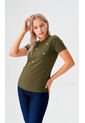 Camiseta Para Mujer Manga Corta Verde Marca L&H Ref. 7S409043 de L&H