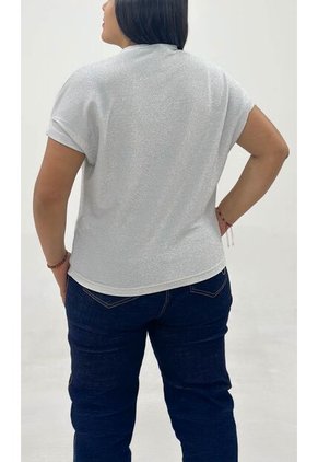 Camiseta Para Mujer. Manga Corta Beige Marca L&H Ref. 2J609090