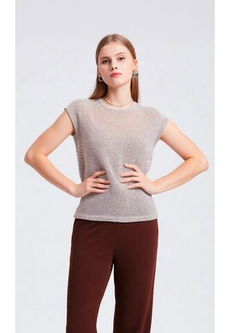 Camiseta Para Mujer Manga Corta Negro Marca L&H Ref. 1F409499 L&H