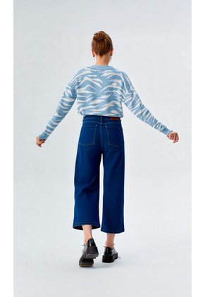 Capri Para Mujer Azul Marca L&H Ref. 2A426008