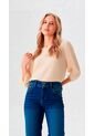 Blusa Para Mujer Manga 3/4 Beige Marca L&H Ref. 5P412277 de L&H