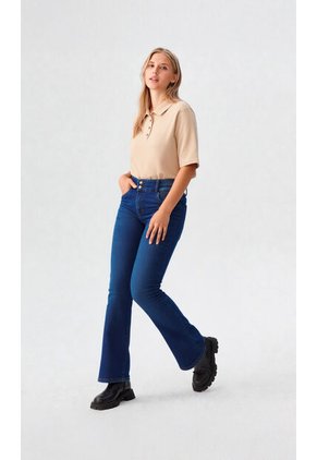 Jean Para Mujer Azul Marca L&H Ref. 8S407122