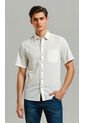 Camisa Para Hombre Manga Corta Blanco Marca L&H Ref. 7Y101231 de L&H