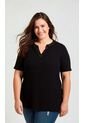 Camiseta Para Mujer. Manga Corta Negro Marca L&H Ref. 2J609091 de L&H