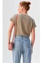 Camiseta Para Mujer Manga Corta Beige Marca L&H Ref. 4R409229 de L&H